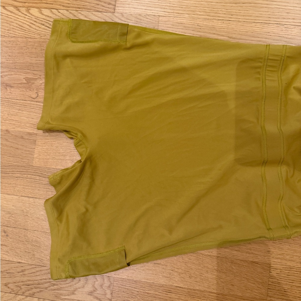 Girlfriend Collective Mustard Mini Dress - Picture 3 of 4